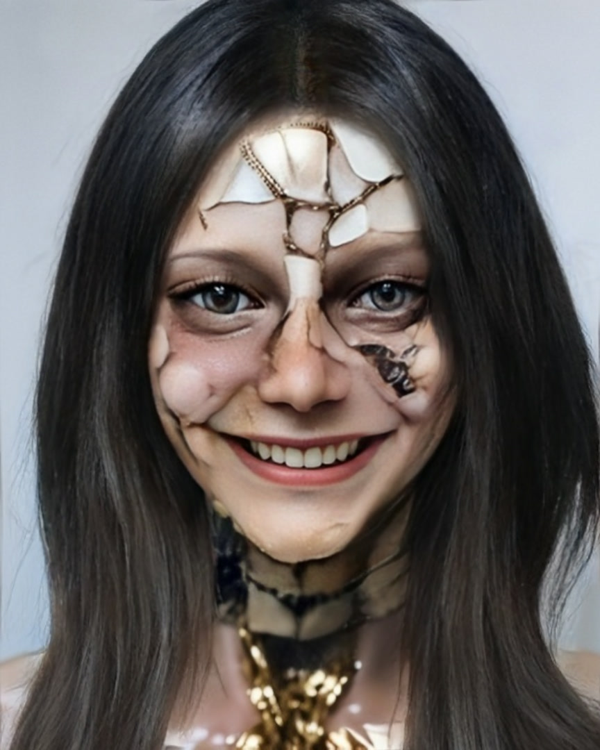 BÆUTY IS CH∆ØS — glitch art portrait by Dom Barra, Italian artist — beautified-beauty-ai-art-dom-barra-02.jpg