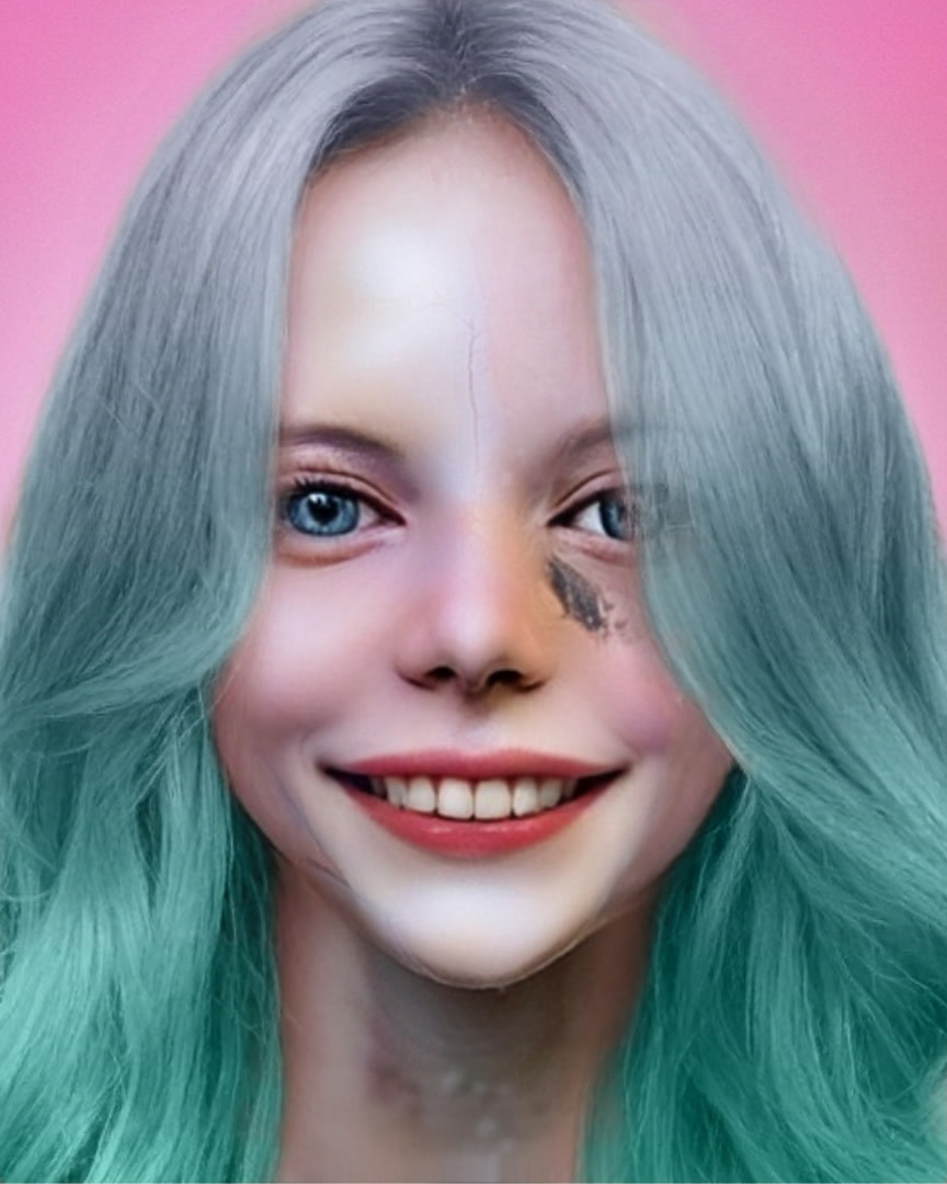BÆUTY IS CH∆ØS — glitch art portrait by Dom Barra, Italian artist — beautified-beauty-ai-art-dom-barra-07.jpg