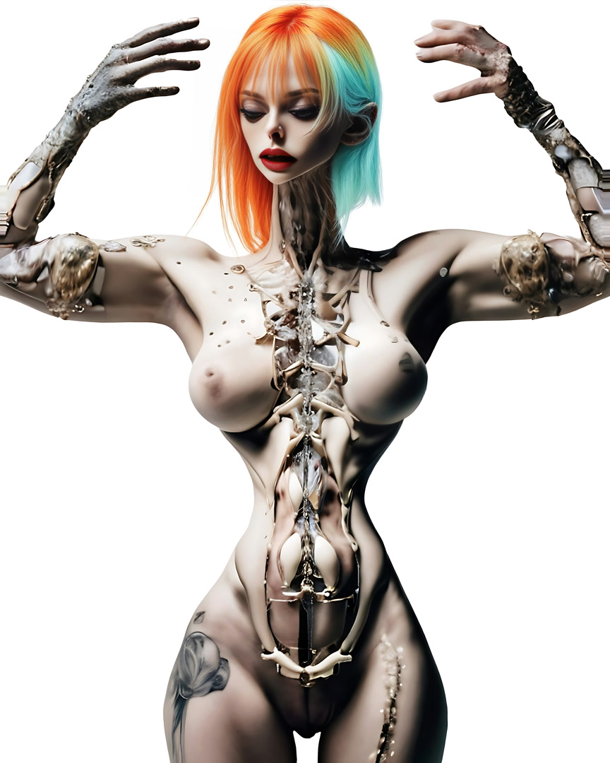 BÆUTY IS CH∆ØS — glitch art portrait by Dom Barra, Italian artist — beautified-beauty-ai-art-dom-barra-F_01.jpg