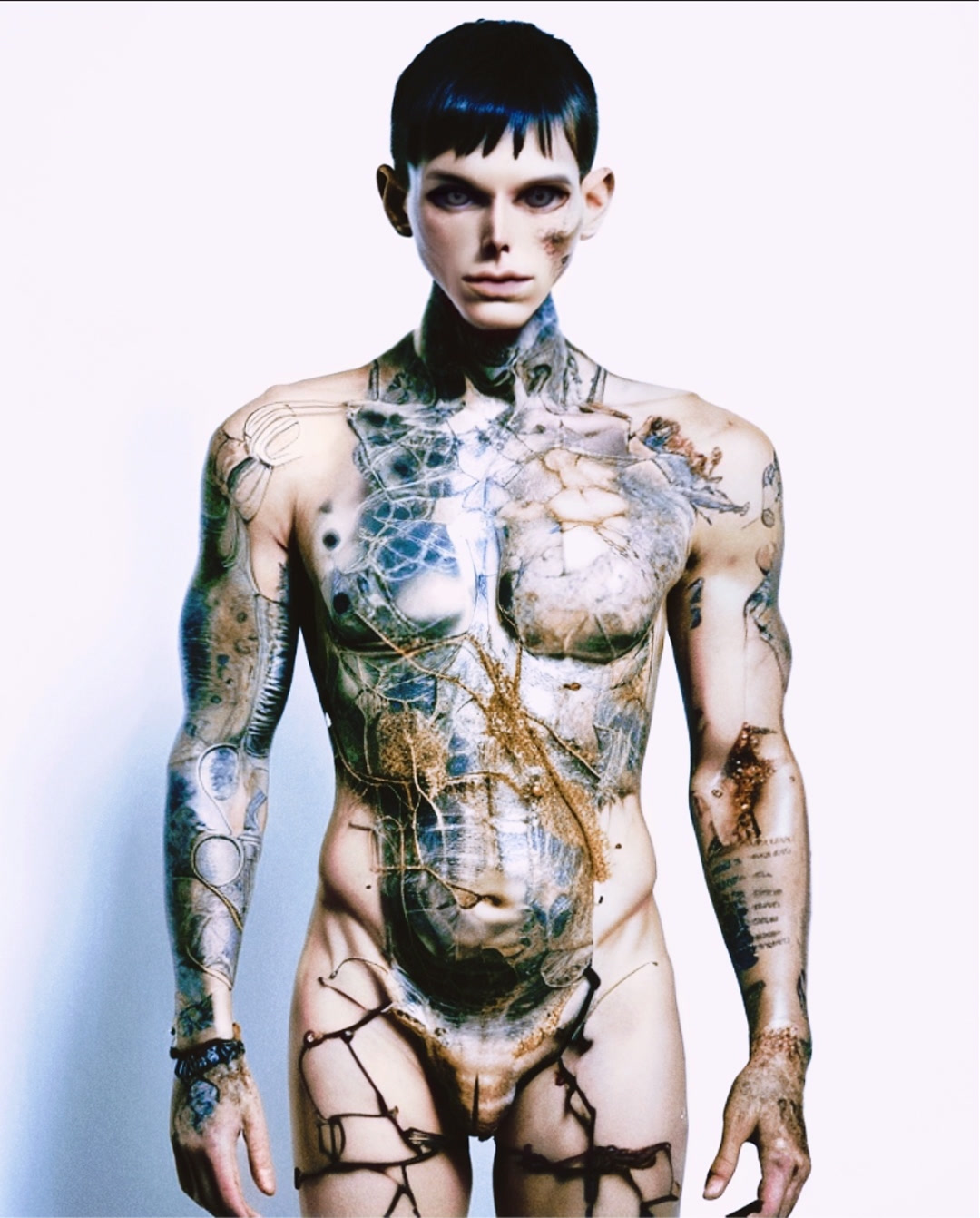 BÆUTY IS CH∆ØS — glitch art portrait by Dom Barra, Italian artist — beautified-beauty-ai-art-dom-barra-Z_01.jpg