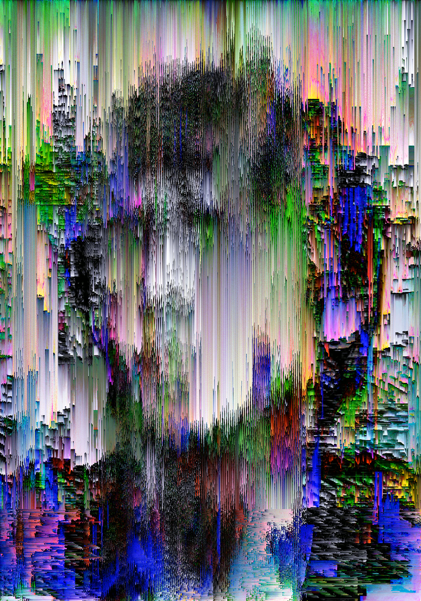BÆUTY IS CH∆ØS — glitch art portrait by Dom Barra, Italian artist — beauty-glitch-art-portrait-dom-barra-U17.jpg