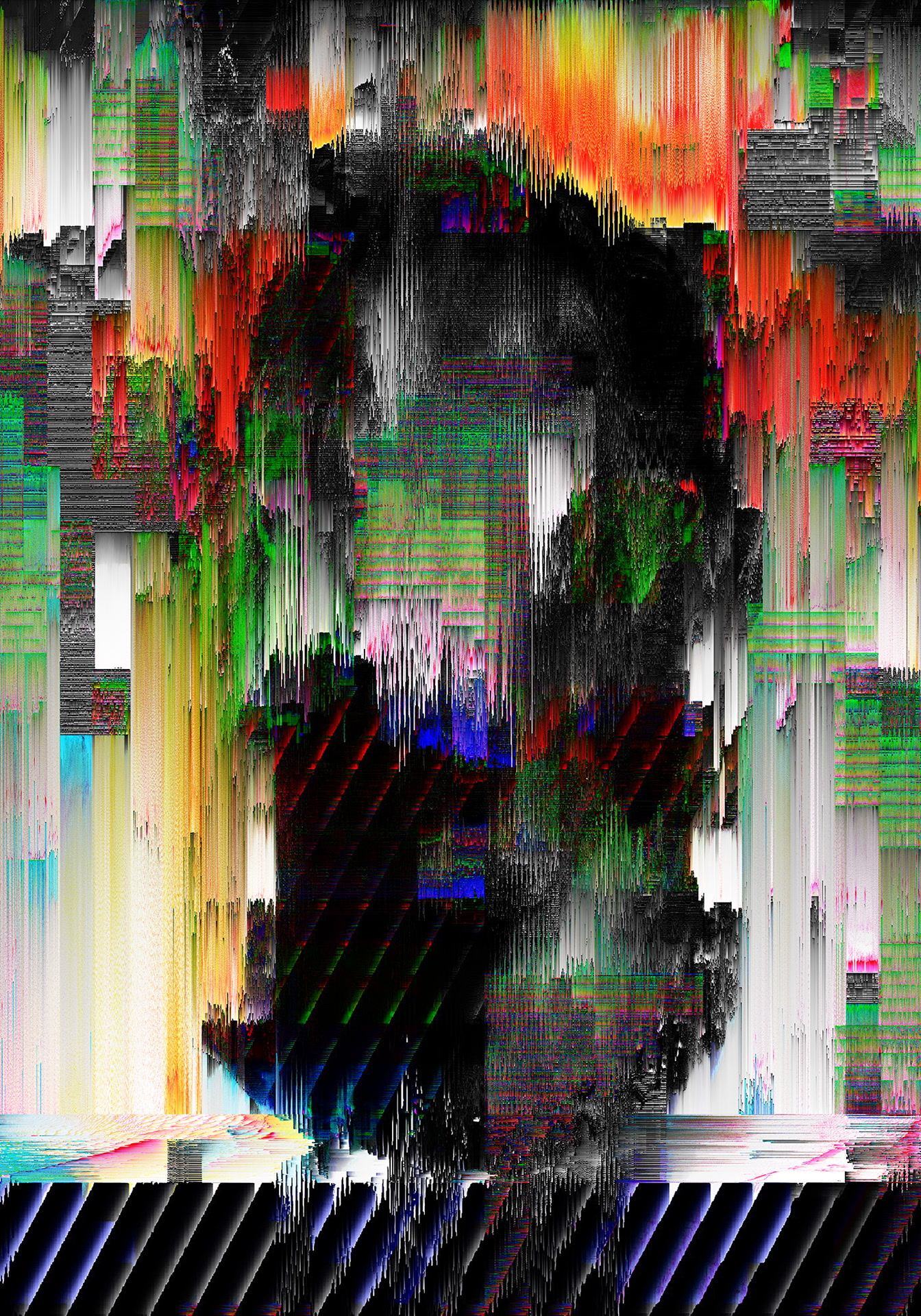 BÆUTY IS CH∆ØS — glitch art portrait by Dom Barra, Italian artist — beauty-glitch-art-portrait-dom-barra-U18.jpg