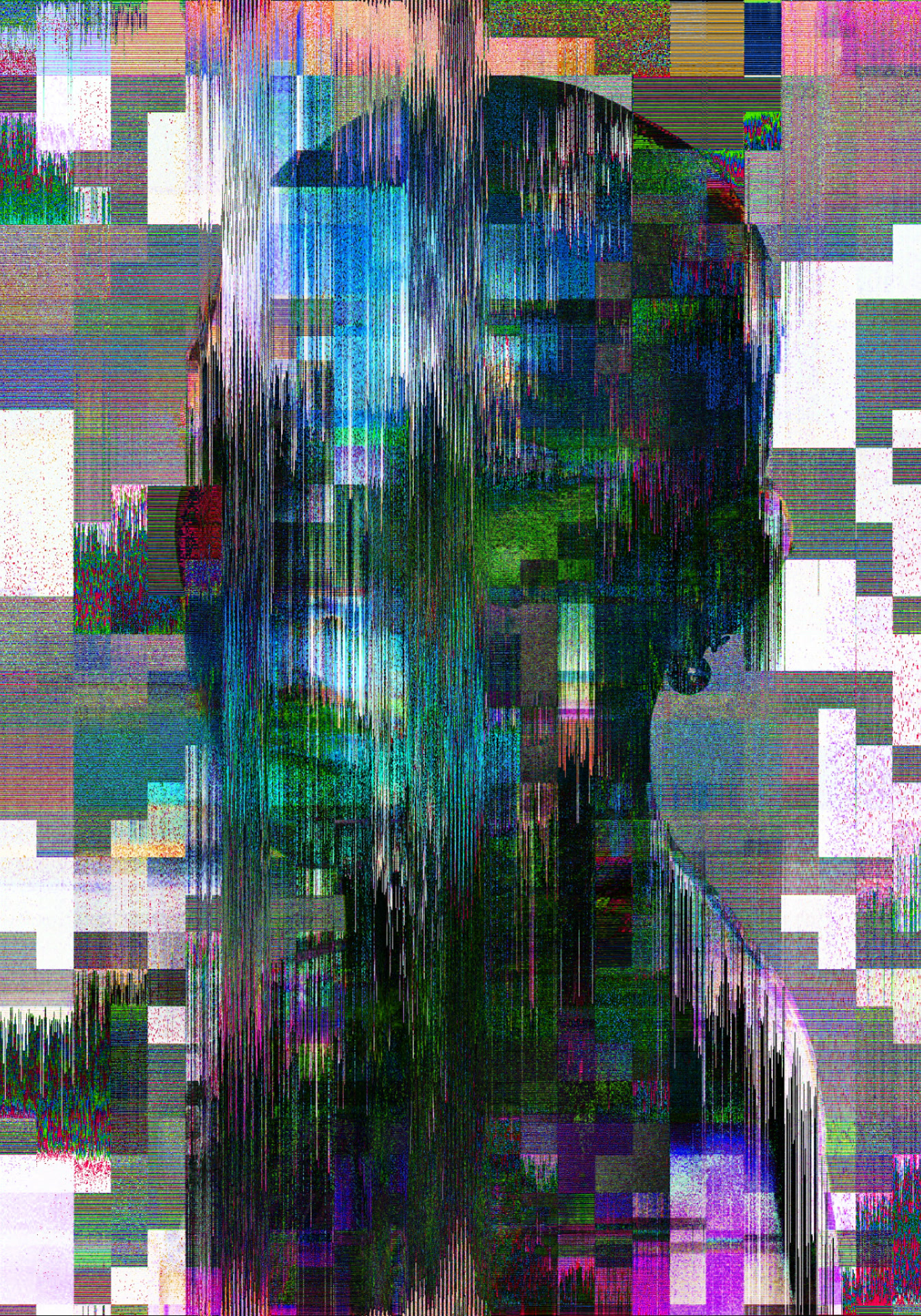 BÆUTY IS CH∆ØS — glitch art portrait by Dom Barra, Italian artist — beauty-glitch-art-portrait-dom-barra-U2.jpg
