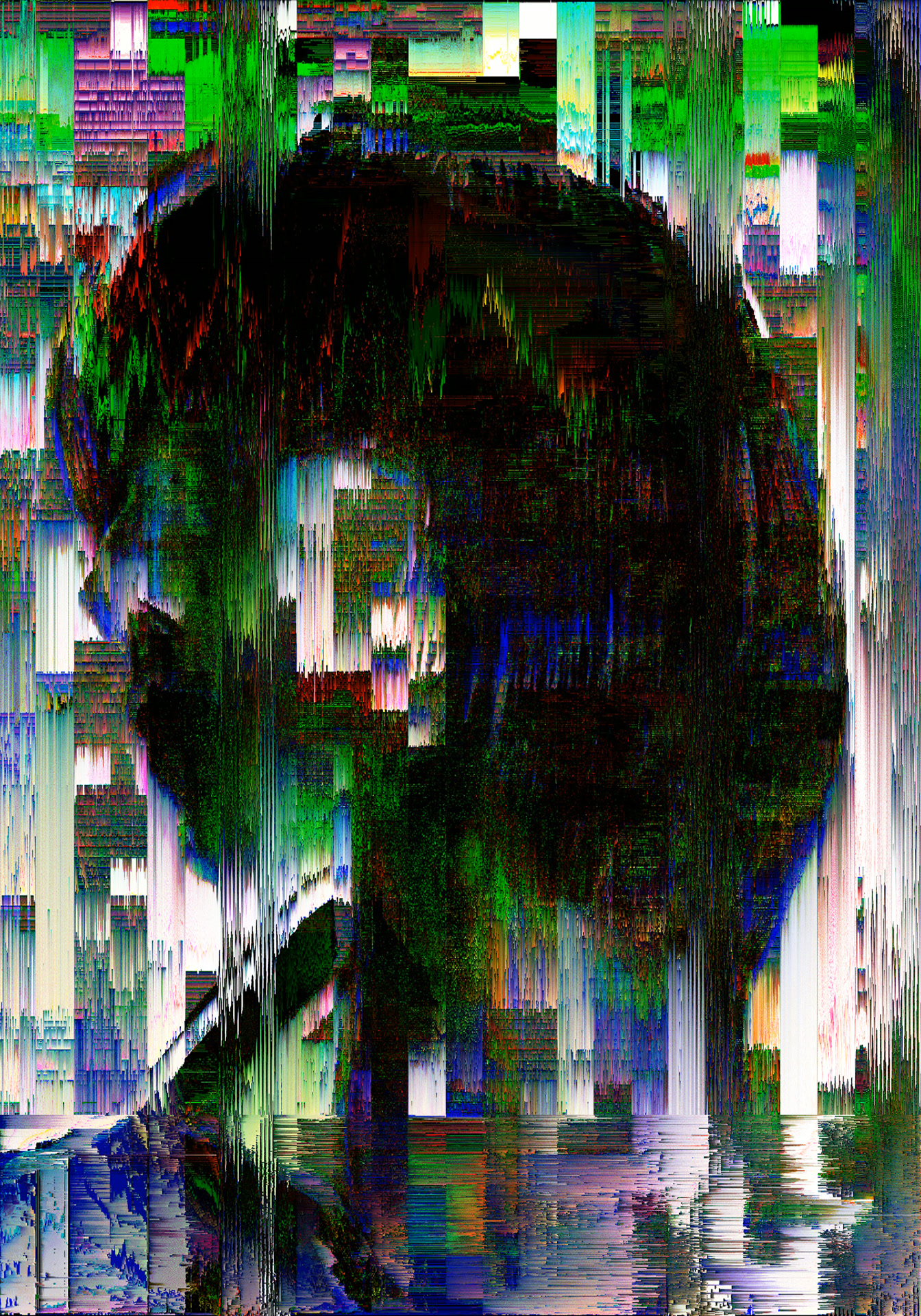 BÆUTY IS CH∆ØS — glitch art portrait by Dom Barra, Italian artist — beauty-glitch-art-portrait-dom-barra-U20.jpg