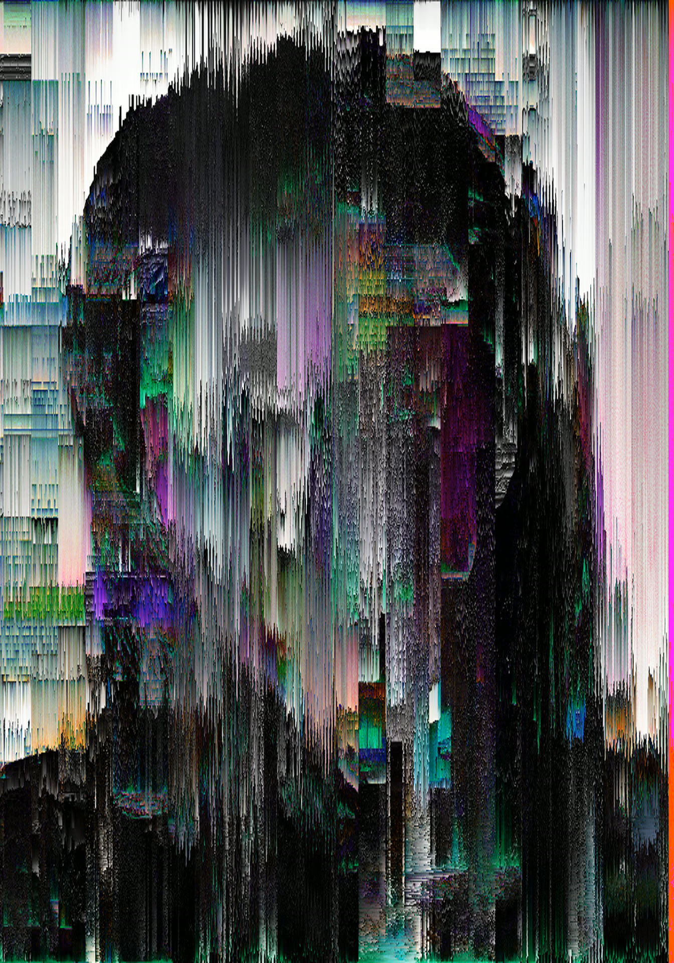 BÆUTY IS CH∆ØS — glitch art portrait by Dom Barra, Italian artist — beauty-glitch-art-portrait-dom-barra-U22.jpg