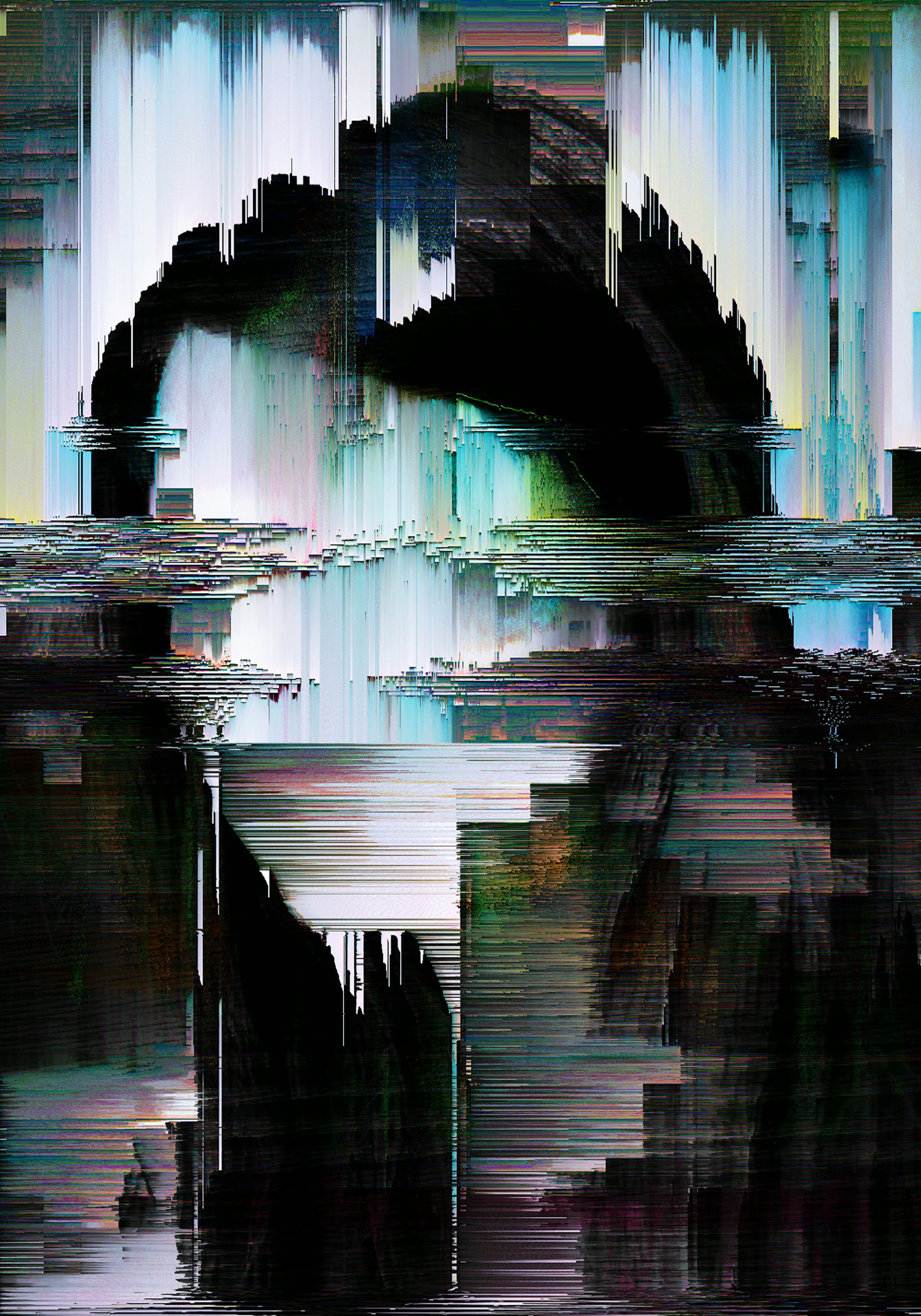 BÆUTY IS CH∆ØS — glitch art portrait by Dom Barra, Italian artist — beauty-glitch-art-portrait-dom-barra-U25.jpg