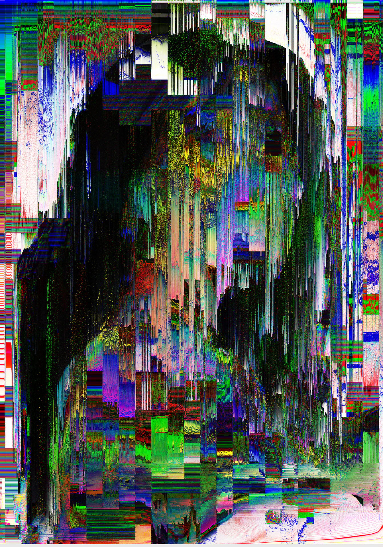 BÆUTY IS CH∆ØS — glitch art portrait by Dom Barra, Italian artist — beauty-glitch-art-portrait-dom-barra-U26.jpg