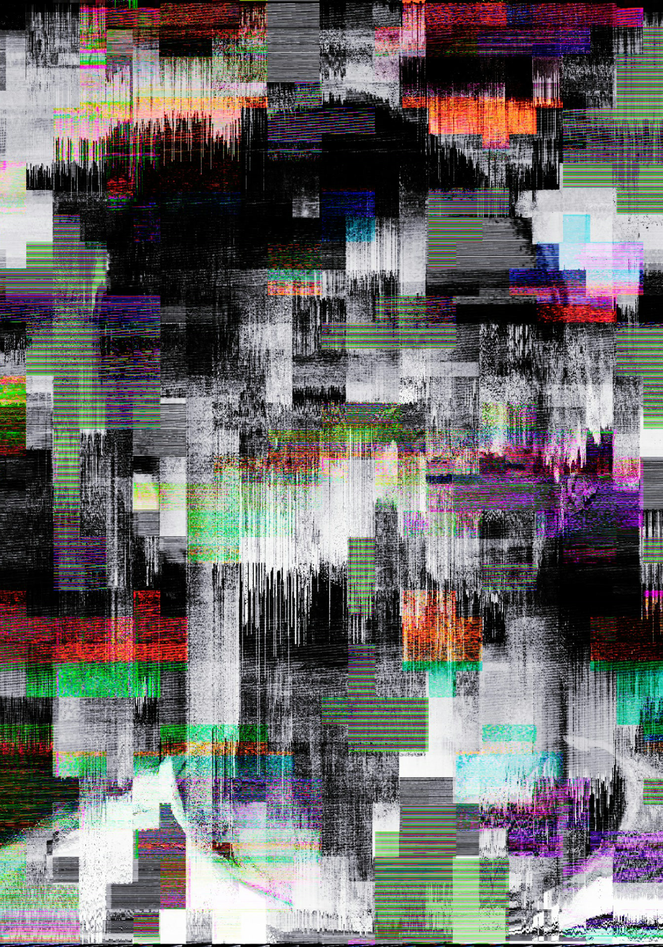 BÆUTY IS CH∆ØS — glitch art portrait by Dom Barra, Italian artist — beauty-glitch-art-portrait-dom-barra-U32.jpg