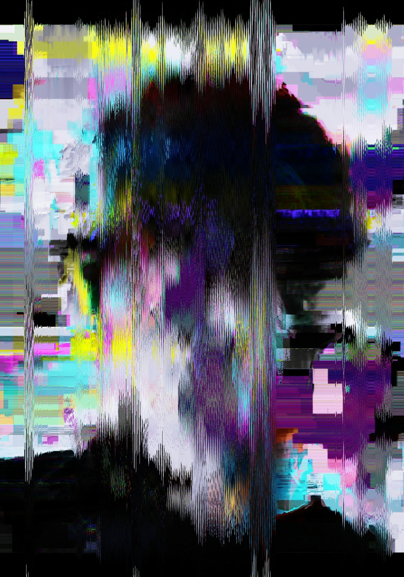 BÆUTY IS CH∆ØS — glitch art portrait by Dom Barra, Italian artist — beauty-glitch-art-portrait-dom-barra-U34.jpg