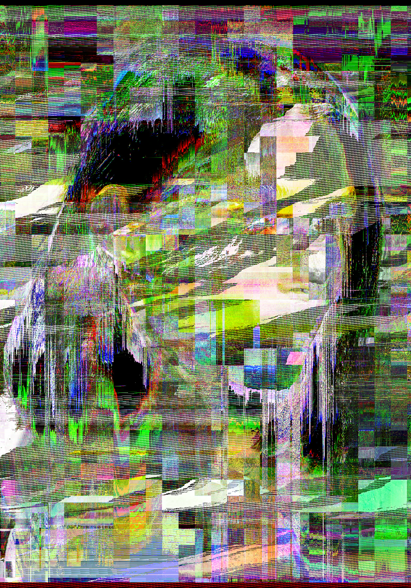 BÆUTY IS CH∆ØS — glitch art portrait by Dom Barra, Italian artist — beauty-glitch-art-portrait-dom-barra-U38.jpg