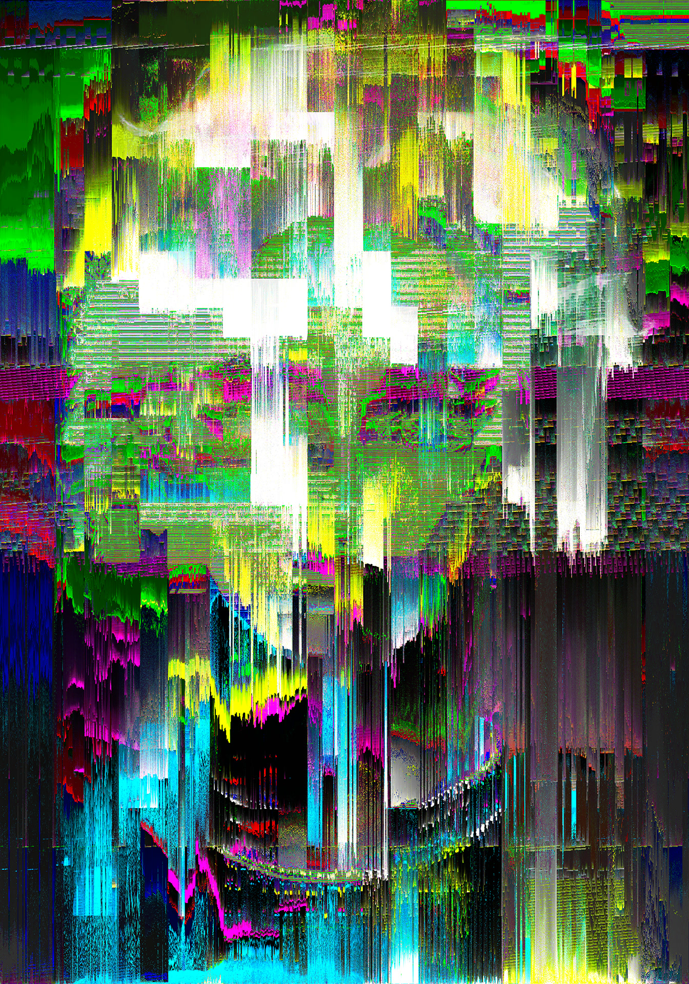 BÆUTY IS CH∆ØS — glitch art portrait by Dom Barra, Italian artist — beauty-glitch-art-portrait-dom-barra-U39.jpg