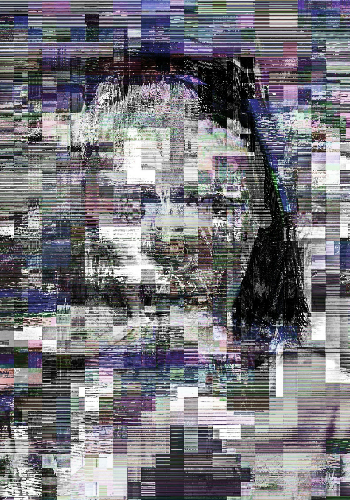 BÆUTY IS CH∆ØS — glitch art portrait by Dom Barra, Italian artist — beauty-glitch-art-portrait-dom-barra-U44.jpg