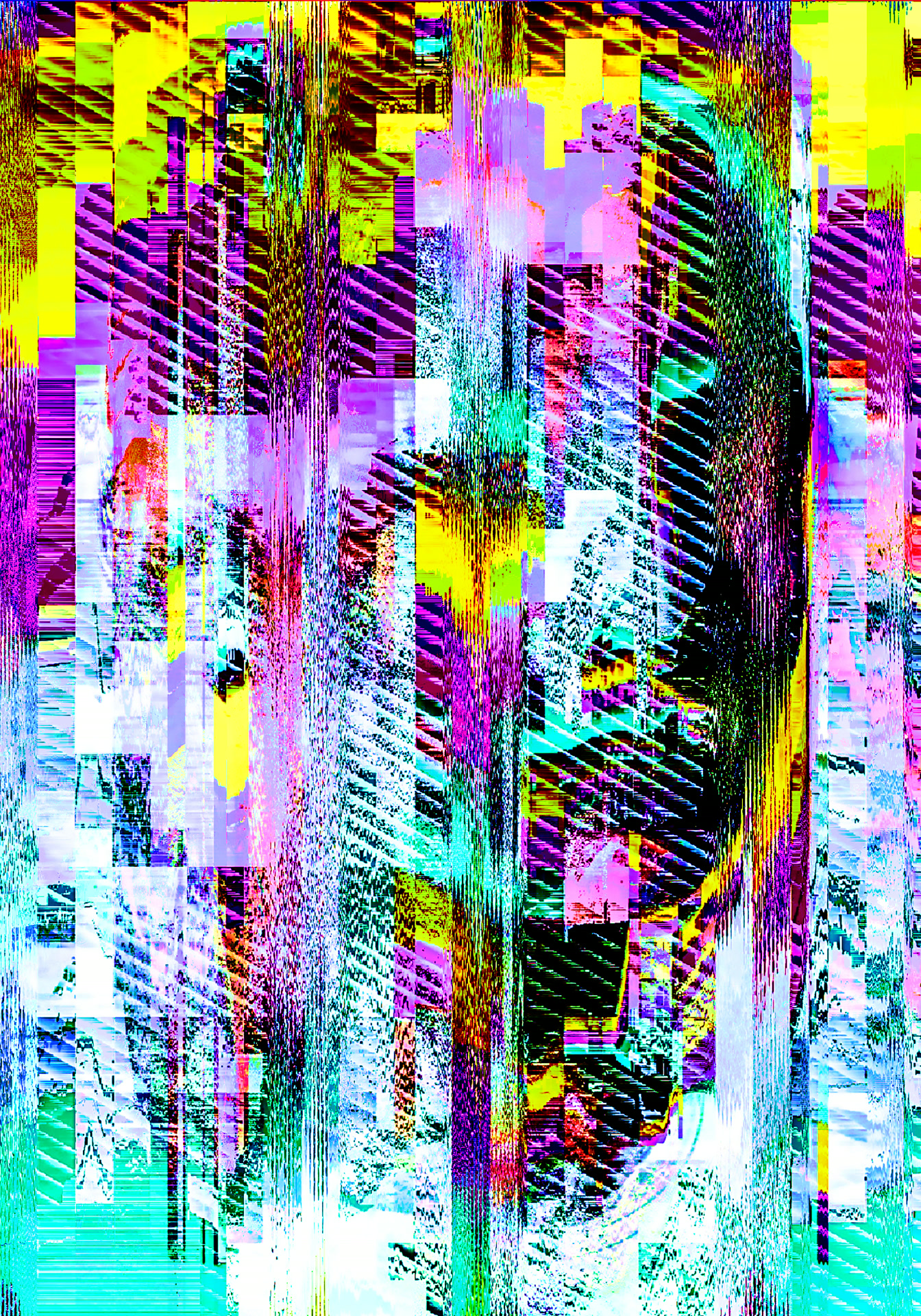 BÆUTY IS CH∆ØS — glitch art portrait by Dom Barra, Italian artist — beauty-glitch-art-portrait-dom-barra-U45.jpg