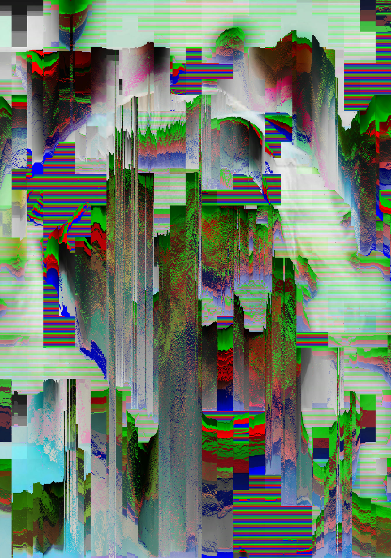 BÆUTY IS CH∆ØS — glitch art portrait by Dom Barra, Italian artist — beauty-glitch-art-portrait-dom-barra-U5.jpg