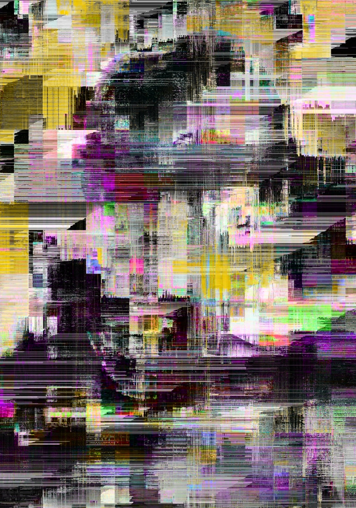 BÆUTY IS CH∆ØS — glitch art portrait by Dom Barra, Italian artist — beauty-glitch-art-portrait-dom-barra-U50.jpg