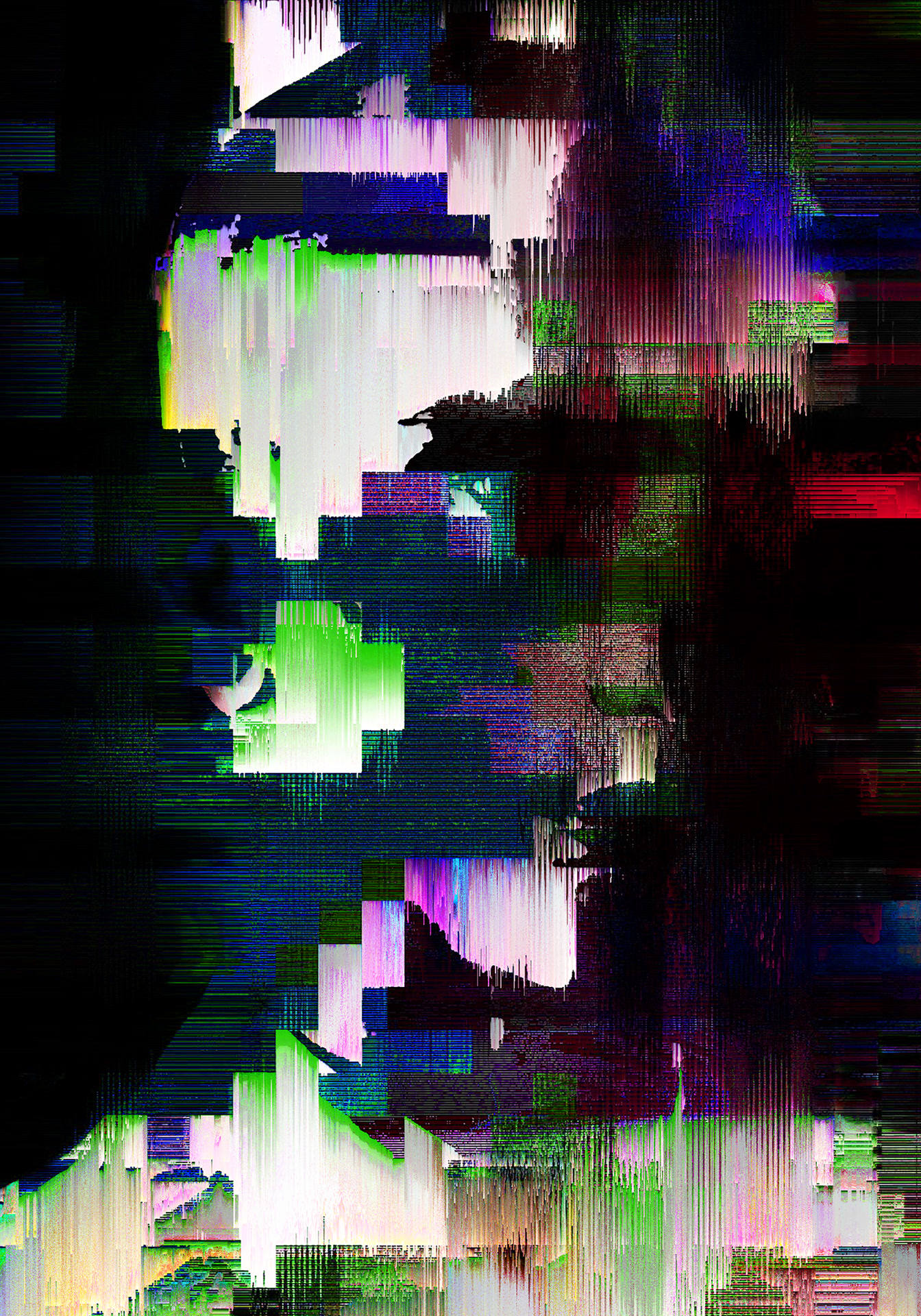 BÆUTY IS CH∆ØS — glitch art portrait by Dom Barra, Italian artist — beauty-glitch-art-portrait-dom-barra-U52.jpg