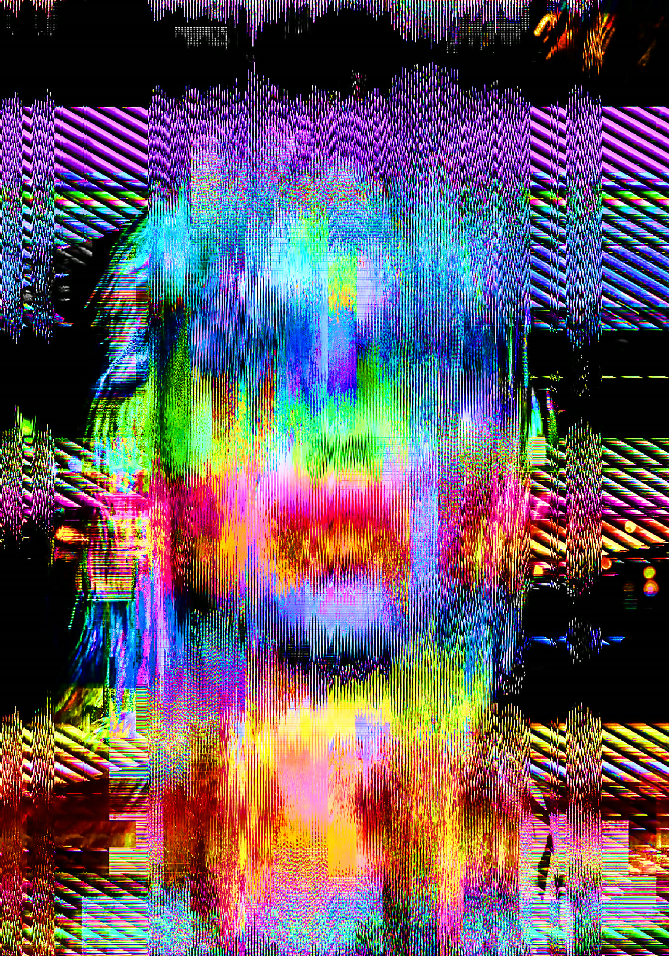 BÆUTY IS CH∆ØS — glitch art portrait by Dom Barra, Italian artist — beauty-glitch-art-portrait-dom-barra-U62.jpg