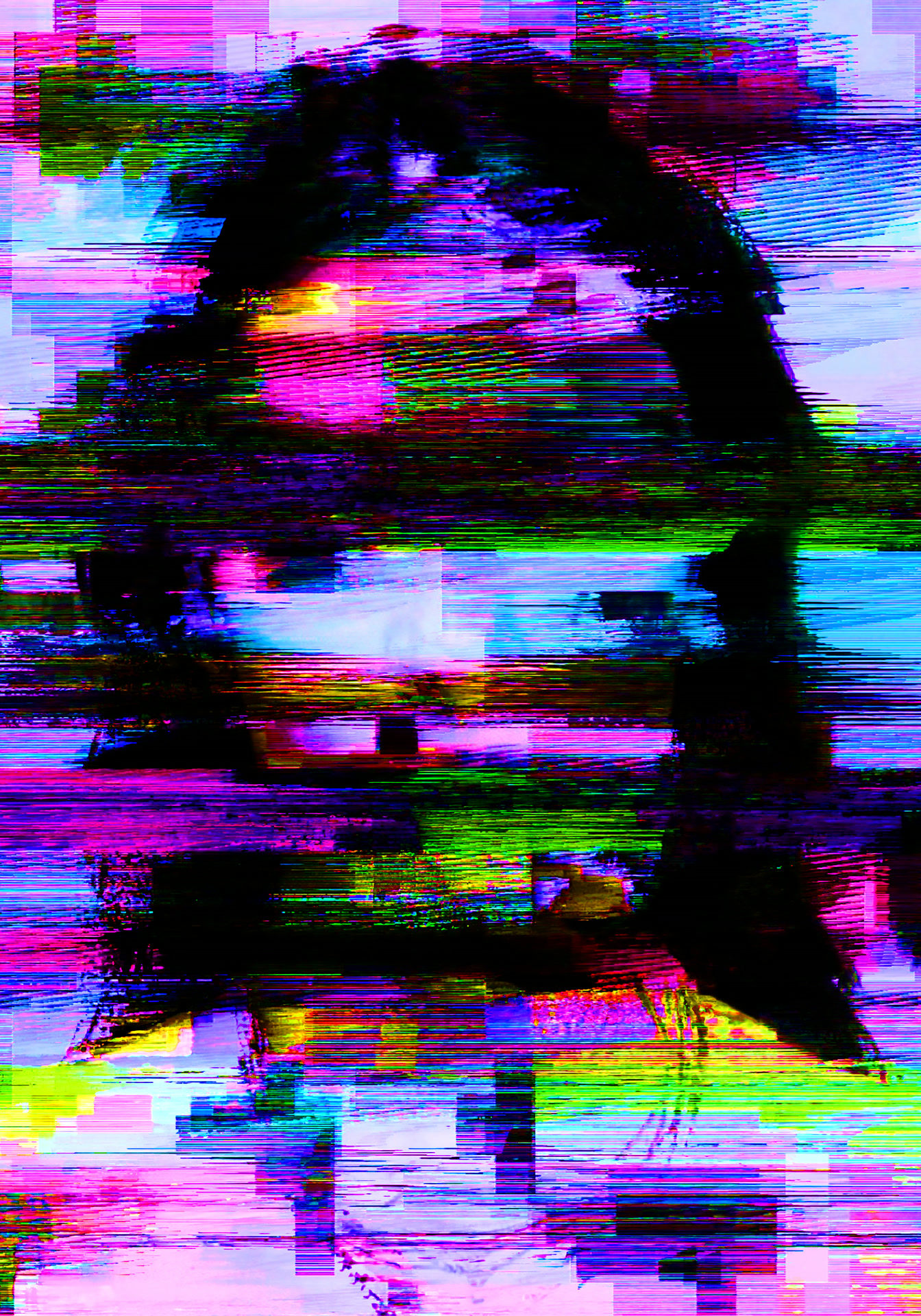 BÆUTY IS CH∆ØS — glitch art portrait by Dom Barra, Italian artist — beauty-glitch-art-portrait-dom-barra-U66.jpg