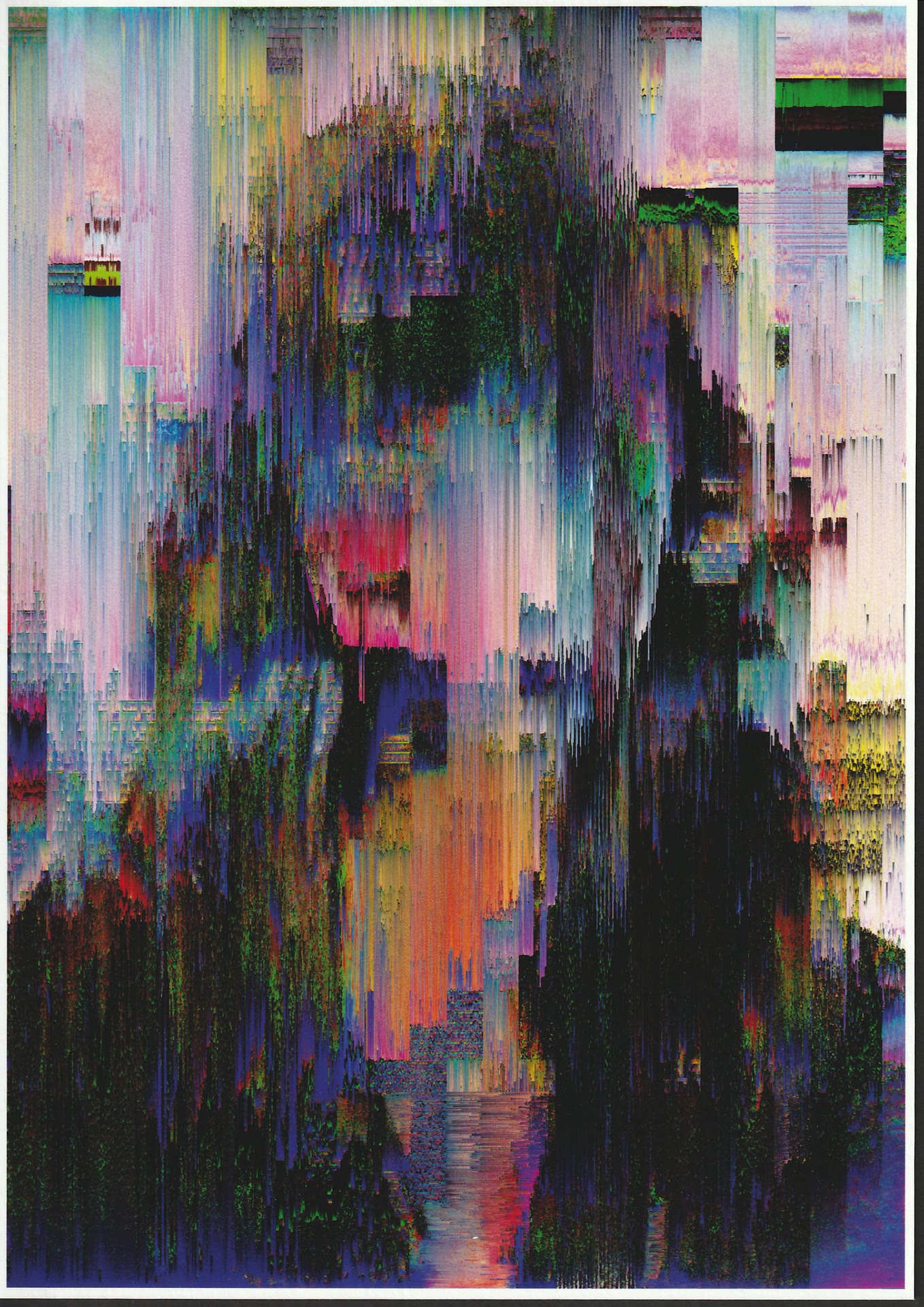 BÆUTY IS CH∆ØS, ㄩ几Ҝ几ㄖ山几 16 — fine art print on Hahnemühle FineArt Baryta by Dom Barra, Italian artist
