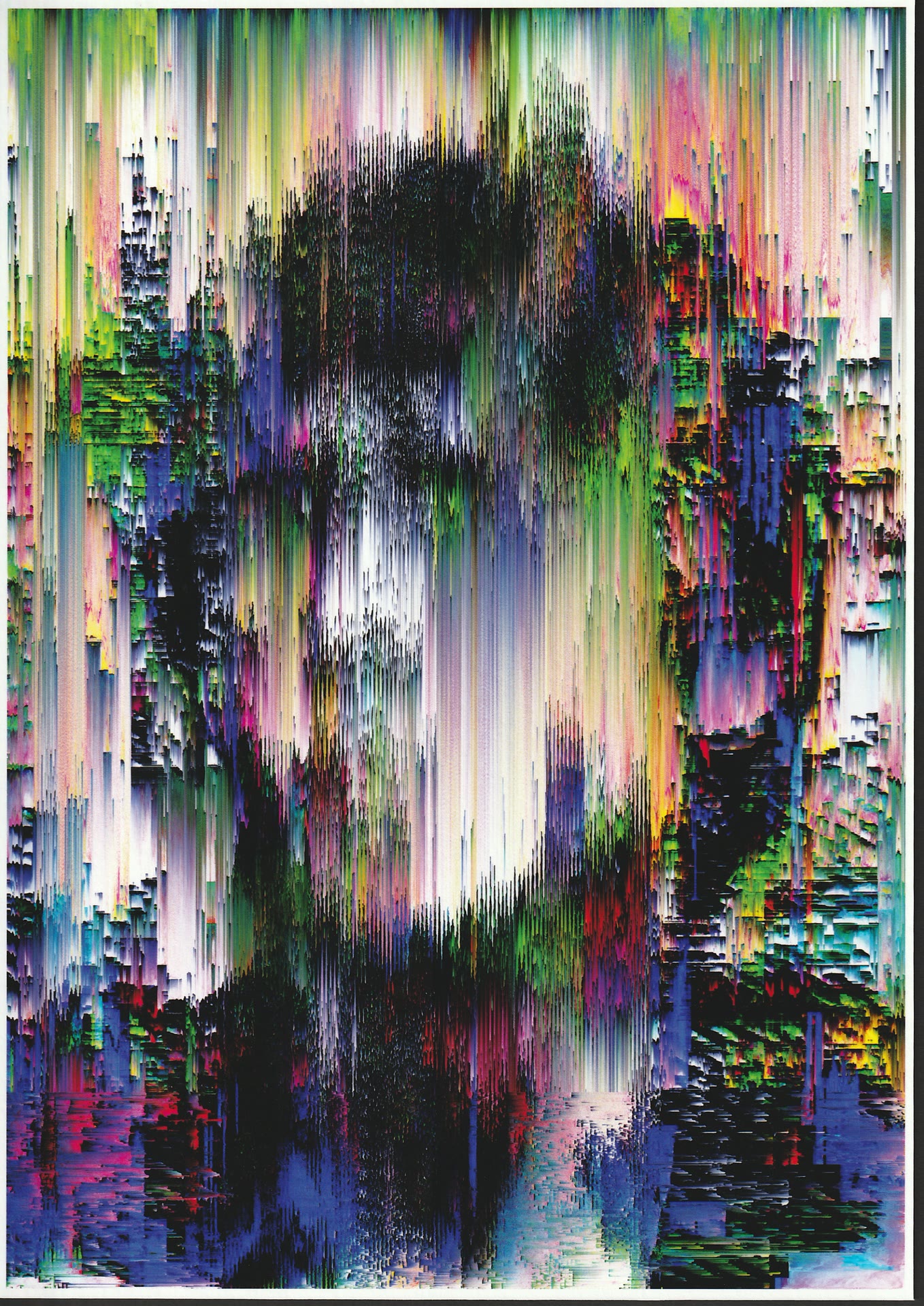 BÆUTY IS CH∆ØS, ㄩ几Ҝ几ㄖ山几 17 — fine art print on Hahnemühle FineArt Baryta by Dom Barra, Italian artist