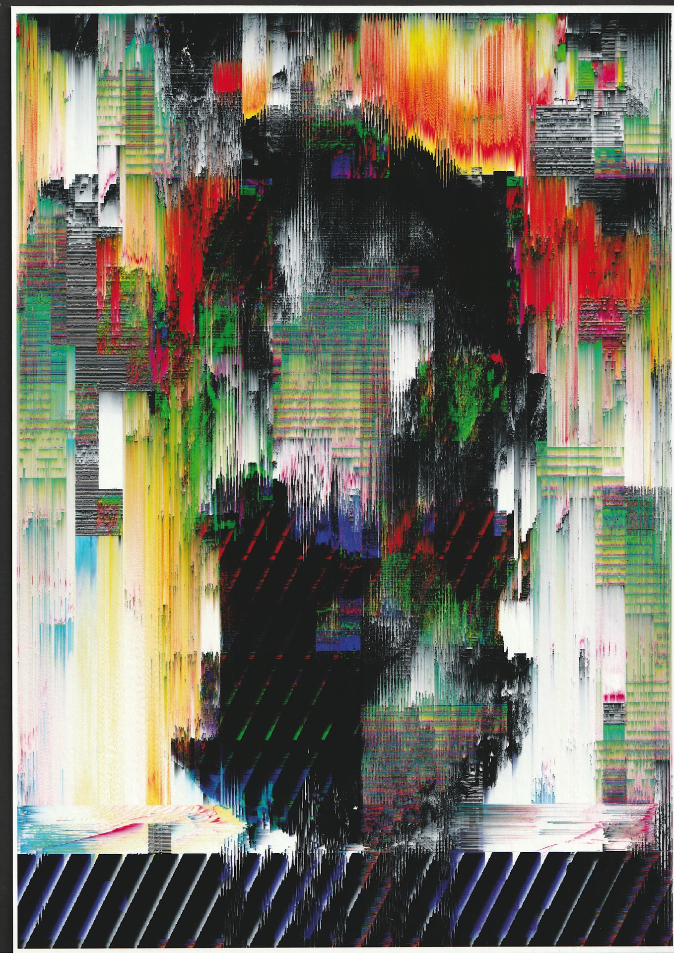 BÆUTY IS CH∆ØS, ㄩ几Ҝ几ㄖ山几 18 — fine art print on Hahnemühle FineArt Baryta by Dom Barra, Italian artist