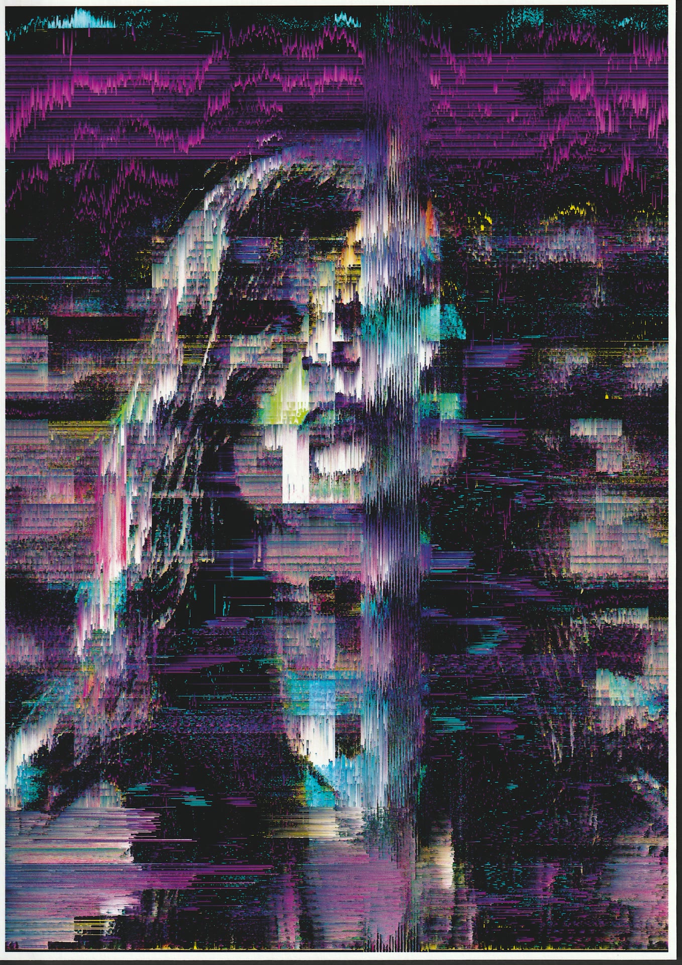 BÆUTY IS CH∆ØS, ㄩ几Ҝ几ㄖ山几 19 — fine art print on Hahnemühle FineArt Baryta by Dom Barra, Italian artist