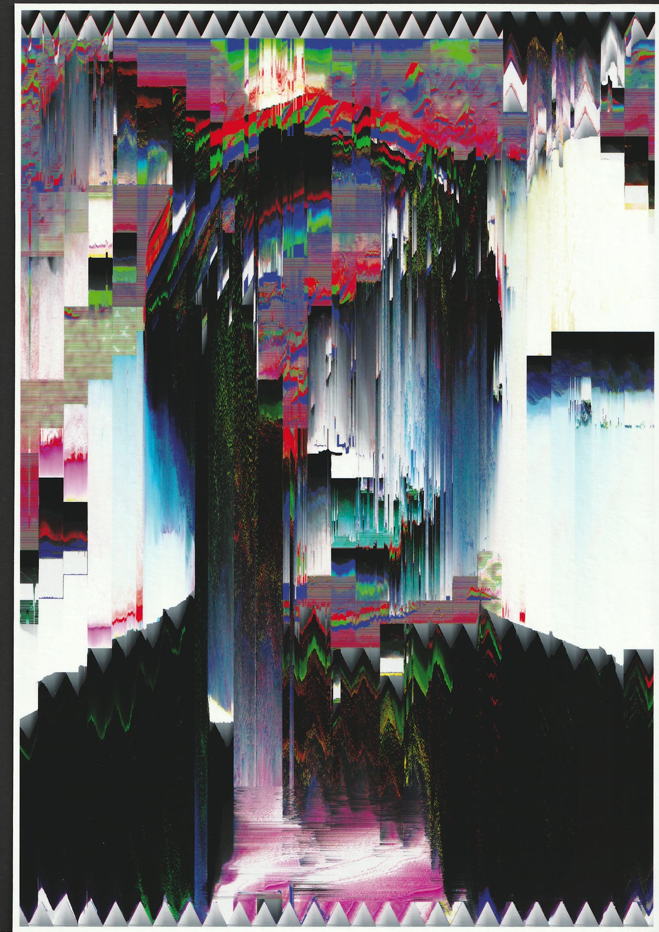 BÆUTY IS CH∆ØS, ㄩ几Ҝ几ㄖ山几 23 — fine art print on Hahnemühle FineArt Baryta by Dom Barra, Italian artist