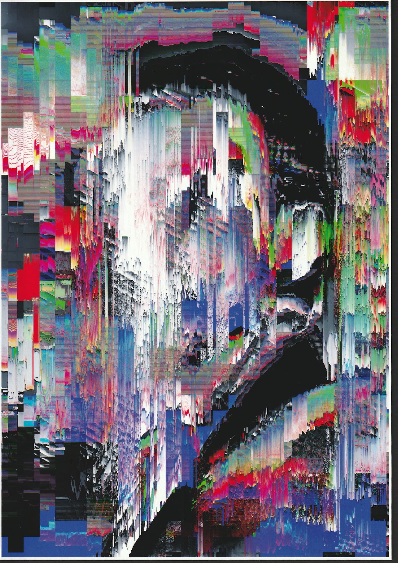 BÆUTY IS CH∆ØS, ㄩ几Ҝ几ㄖ山几 24 — fine art print on Hahnemühle FineArt Baryta by Dom Barra, Italian artist