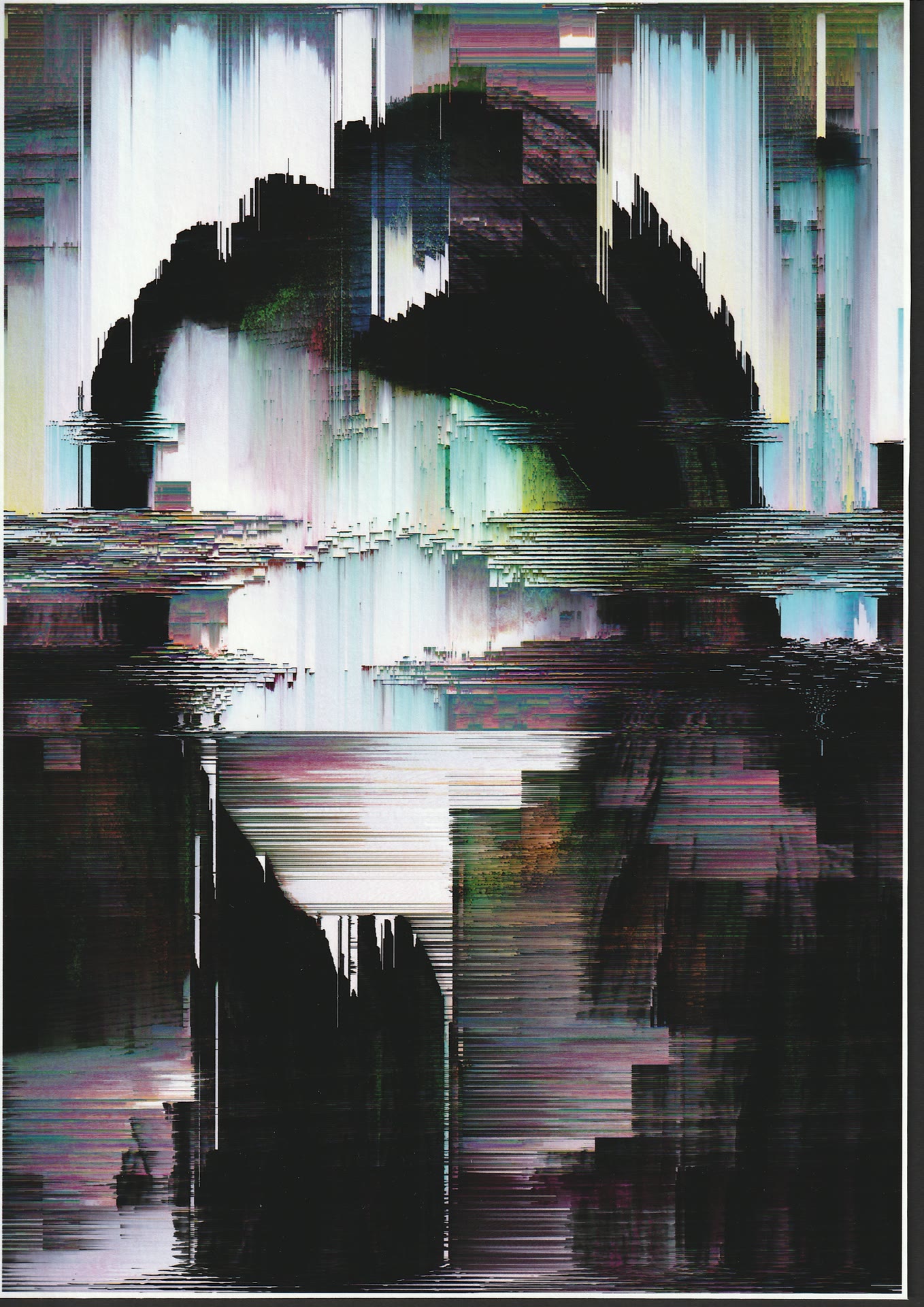 BÆUTY IS CH∆ØS, ㄩ几Ҝ几ㄖ山几 25 — fine art print on Hahnemühle FineArt Baryta by Dom Barra, Italian artist