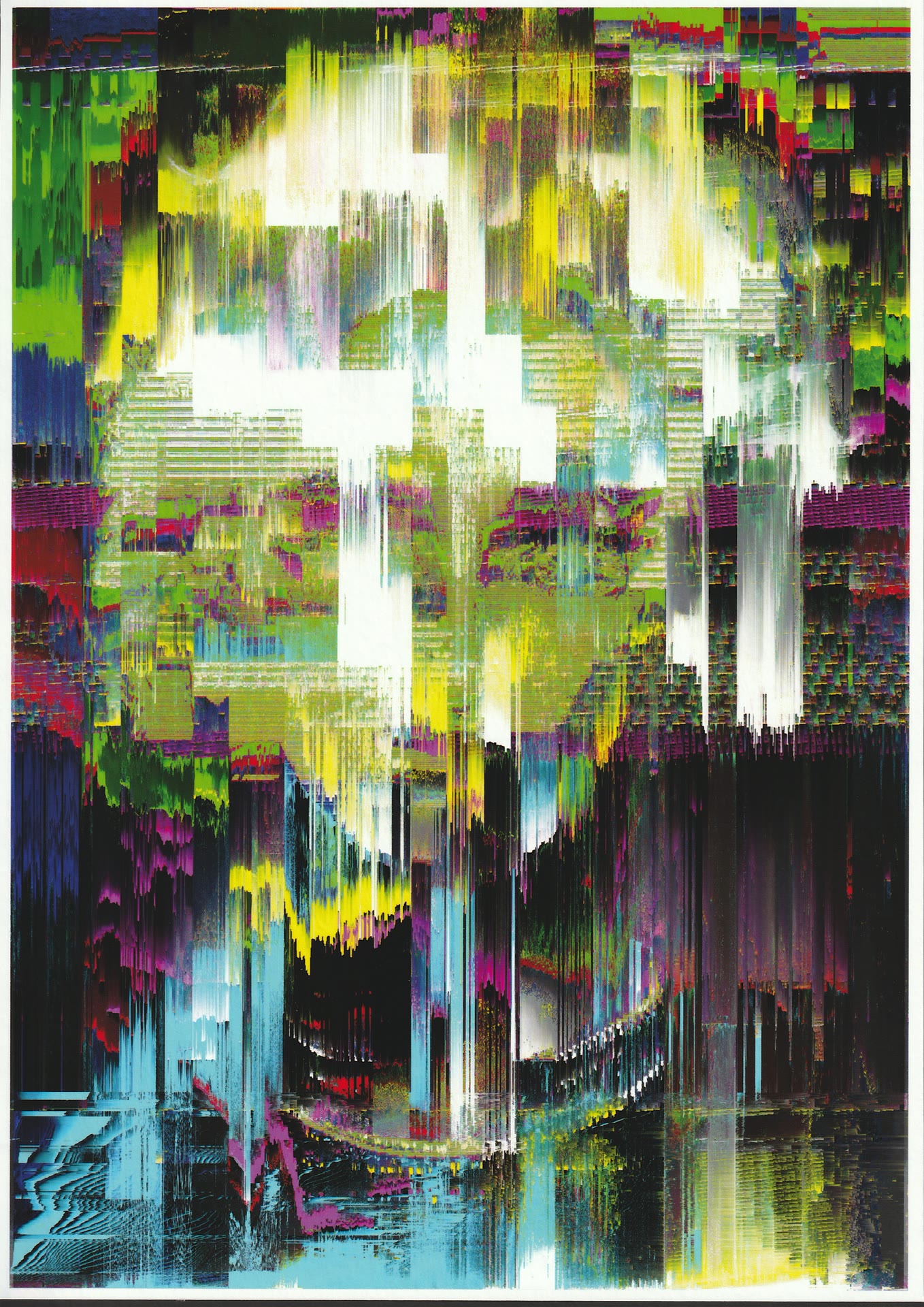 BÆUTY IS CH∆ØS, ㄩ几Ҝ几ㄖ山几 39 — fine art print on Hahnemühle FineArt Baryta by Dom Barra, Italian artist