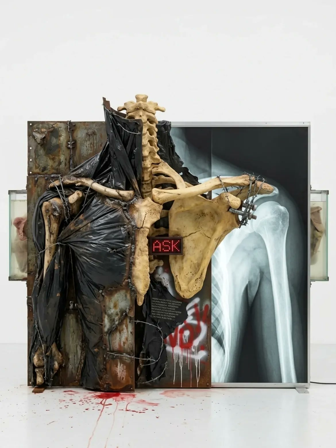 THƏ ØRD/N∆RY BØDY — AI glitch art by Dom Barra, Italian artist — shoulders